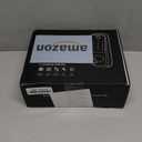 Keyless Entry Door Lock with Handle, Built-in WiFi Deadbolt, Smart Fingerprint Security Lock for Front Door, Support Doorbell Call and APP Unlock, Easy Installation, Matte Black