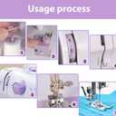 This Lightweight Sewing Machine Is Designed For Convenience And Versatility, Sewing Machine For Beginners, Portable 12 Built-In Stitches, (High-Low Speeds), 505UJH, DC Power Supply Method