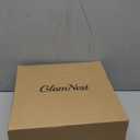 Knee High Boots Women Chunky Heeled Square Toe Boot Platform Tall Long Boots Side Zipper Gogo Boots (8.5, White)