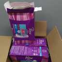 Poise Ultra Thin Incontinence Pads & Postpartum Pads for Bladder Leaks, 4 Drop Moderate Absorbency, Regular Length, 144 Count