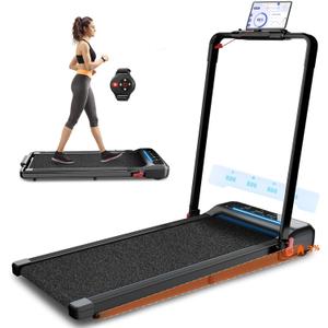 Walking Pad with Handle Bar, Treadmill Under Desk with 300lb Weight Capacity Walking Jogging Machine Led Display Remote Control, 2.5hp Portable Walking Treadmill for Home/Office