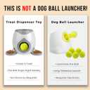 ABULL Interactive Dog Puzzle Toy - Drop The Ball to Get Treats, 2-in-1 Treat Dispenser & Slow Feeder for Healthy Eating, Keep Them Busy and Stop Boredom, Fun and Durable for All Breeds (Gray)