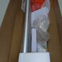 1 Inch Double Curtain Rods 36 to 72 Inches (3 to 6 ft), USFOOK Single Drapery Rods for Windows 24 to 68 Inches, Telescoping Dual Curtain Rod with Silver Translucent Finials