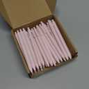 Fulmoon 50 Pcs Ballpoint Pens Bulk Retractable Comfortable Writing Pens Cute Back to School Supplies in Medium Point 1.0 mm for Teacher Student Bridal Shower Baby Shower (Pale Pink)