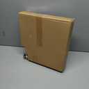 2 Pack Shed Window 12" W x 12" H, White Flush Mount Window with Tempered Glass for Playhouses, Sheds, Garage and Chicken Coops