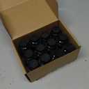 Set of 24, 15646250 Wheel Lug Nut Cap Black Plastic Covers Thread M27X2.0 for Sliverado Sierra 1500 Yukon Avalanche Suburban Express 1500 C1500 K1500 Escalade Traverse Yukon Dual Thread Lug Nuts