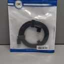 Cable Matters Right Angle Display Port 1.4 Cable - 6ft, Support 8K 60Hz, 4K 240Hz (Right Angle DisplayPort Cable 1.4) with FreeSync, G-SYNC and HDR for Gaming Monitor, PC, 6 Feet