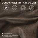 ANARACHON Leather Like Recliner Chair Covers Heavy Duty, 4 Pieces Recliner Cover for Recliner Chair, Leather Cover for Recliner slipcovers Washable for Pets (Dark Brown)