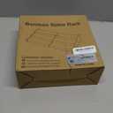 Spice Rack, 3-Tier Expandable Bamboo Spice Rack Organizer for Cabinet - Kitchen, Pantry and Cupboard Storage Organizer