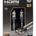 GE UltraPro™ High-Speed HDMI Cable with Ethernet, 15ft, 8K UHDR