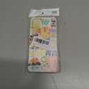 Case for iPhone 13 Pro Max with Aesthetic Design,Good Vibes Positive Quote Collage Pattern for Men Women,Clear Slim Soft TPU Bumper Case,6.7(Good,13pm)