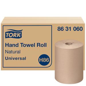 Tork Matic Paper Hand Towel Roll Natural H1, Universal, 100% Recycled Fiber, 6 Rolls x 700 ft, 290088