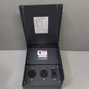 Joinfworld Temporary Power Outlet Panel Weatherproof, Thicker RV Pedeatal Electrical Breaker Box with 20, 30, 50 Amp Receptacle Installed and Prewired for Hookup RV Camper Travel Trailer Motorhome