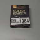 roygra Cigarette Case, Spring Switch 20 Capacity Cigarette Holder Case for Men Women, Cigarettes Smoking Accessories for Smoke, Zinc Alloy Metal Vintage Box for Regular, King Size and 100mm 100's