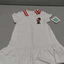 Disney Minnie Mouse Girls Tennis Dress for Infant and Toddler (4T, White)