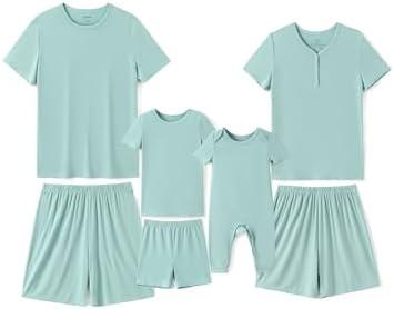 PATPAT Christmas Family Matching Short Sleeve Pajama Sets - Perfect for Family Photos & Holiday Celebrations 6