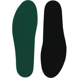 Spenco Rx Comfort Thin Lightweight Cushioning Orthotic Shoe Insole, Green Women's 9-10.5/Men's 8-9.5