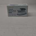 Travel Iron Mini with Steam for Clothes with Dual Voltage, Portable Mini Ironing Machine with Non-Stick Soleplate, Small Iron for Sewing, Quilting and Handcraft (Celadon)