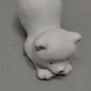 Polar Bear Christmas Staircase Decorations Set Banister Christmas Decoration with 6 Pcs Skiing Polar Bears Artificial Snow Blanket LED Lamp Xmas Hat Scarf for Home Xmas Stairs Decor