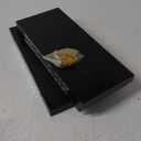 BAYKA Floating Shelves for Wall, Wall Mounted Rustic Wood Shelves for Bathroom, Bedroom, Living Room, Kitchen, Hanging Shelf for Books/Storage/Room Decor with 22lbs Capacity (Black, Set of 3, 15.7in) (A. Black - Universal Classic Style)