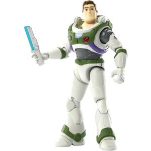 Mattel Disney and Pixar Lightyear Buzz Lightyear Action Figure & Accessory, Space Ranger Alpha Set with Laser Blade, 5-inch (Multicolor)