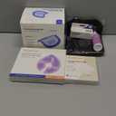 Breastfeeding Essentials Kit for Nursing Moms Nipple Relief, 60 Piece Gift Set with Reusable Hot and Cold Breast Therapy Packs/Hydrogel Nipple Pads/Lanolin cream/Nursing Pads/Saline Spray (White)