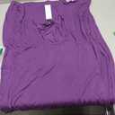 Urban CoCo Women's Scoop Neck Solid Sleeveless Summer Beach Tank Top Casual Maxi Dress (Purple, L)