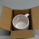 Bosmarlin Extra Large Ceramic Coffee Mug, 22 Oz, Dishwasher and Microwave Safe, Oversized Big Tea Cup (White)