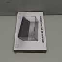 Display Case for Minifigure Action Figures Blocks, Display Box Storage for LEGO Minifigures, Fit for LEGO Lovers,Black