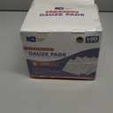 100pc Large Sterile Gauze Pads 4x4 Sterile for Wounds Bulk - 12ply Woven Gauze Sponges 4x4 Sterile - USP IV Breathable Mesh 4x4 Gauze Pads Sterile for Enhanced Absorption - First Aid Medical