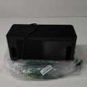 NineSky Dehumidifiers for Home, 95 OZ Water Tank, (1000 sq.ft) Dehumidifiers for Bathroom Bedroom Basement with Auto Shut Off,7 Colors LED Light(Black)