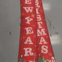 3PCS Merry Christmas Banner Decorations for Home Merry Christmas Door Porch Sign Decorations Banner for Inside Outside Red Xmas Party Decor Santa Snowman Wall Hanging Decor