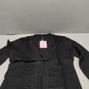 LIENRIDY Women's Cardigans Lightweight Long Sleeve Open Front Sweater Cardigan, (Medium, 01-black)