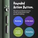 TineeOwl Case for iPhone 17 MagSafe Compatible, Aluminum Buttons, Camera Control & Rounded Action Button, Slim Textured TPU, Minimalist DuneX Series