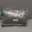 ZeeMart Hemstitched Embroidery Striped Boho Tablecloth 60x104 Inch Olive, Heavy Weight Farmhouse Burlap Linen Green Tablecloth, Wrinkle Resistant Washable Table Cloth for Rectangle Table