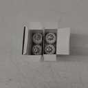 E12 Flame Bulbs 4 Packs, 3 Mode LED Candelabra Flame Light Bulb 2.0 Watt Warm White Chandelier Flame Bulbs,1800k Candle Light Bulbs, Flame Tip for Christmas Party Decorations (Orange)