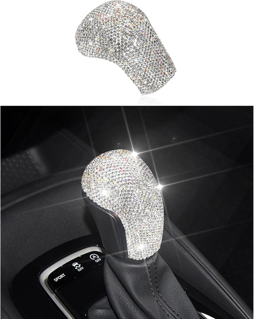 Shift Lever Bling Decoration Accessories Fit for Toyota Camry Corolla Avalon 2019-2024 Gear Shift Knob
