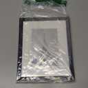 upsimples 8x10 Picture Frame, Display Pictures 5x7 with Mat or 8x10 Without Mat, Wall Hanging Photo Frame, Black, 1 Pack