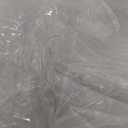 jinchan White Linen Textured Curtains 72 Inch Long 2 Panels for Living Room Grommet Top Light Filtering Window Drapes for Bedroom