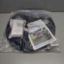 Solar Fan Hat for Men Women, Wide Brim UPF50+ Sun Hat with 2 Removable Fan 3-Speed Wind Solar&USB Charging (Dark Blue)