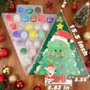 Christmas Slime Advent Calendar Tree - 24 Days of Butter, Crunchy & Cloud Slimes, Soft Non-Sticky Sensory Toys for Kids, Holiday Countdown Gift, Stocking Stuffer & Party Favor for Girls & Boys 4-12