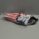 12 Pack USA Desk Flags Set, American US Small Mini Table Office Flags with 12" Solid Black Pole, 8.2 x 5.5 Inches, Home and Office Decoration, Festival Celebrations