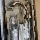 Single Handle Bathroom Faucet In Champagne Bronze