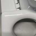 Fisher-Price 2-N-1 Potty Trainer with Flushing Sounds, Chart & Storage  White Floor Potty Chair with Splash Guard, Removable Ring & Bowl, Patented Snap Safe Ring Technology