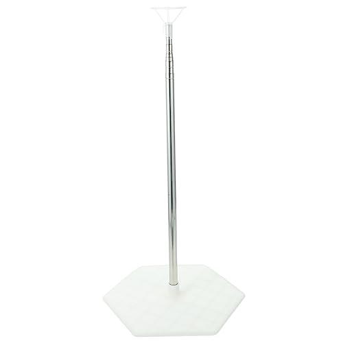 ORFOFE 1pcs Lightweight Balloon Stand Kit with Telescopic Rod Base for Party Decorations Weddings Birthdays Anniversaries and Reusable Balloon Holder for Creating