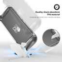 ProCase Protective Cover for Nintendo Switch 2 2025, Case with Ergonomic Grip, Shell for Switch 2, Soft TPU Protector Accessories, Anti-Scratch, Easy to Install -Clear