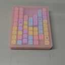 KiiBOOM Cute Cat Keycaps Set, Mao Profile, PBT/PC Keycap for MX Switches Mechanical Keyboard, Compatible with 60%, 65%, 75%, TKL, 96%, Full-Sized Layout (Meow Pudding)