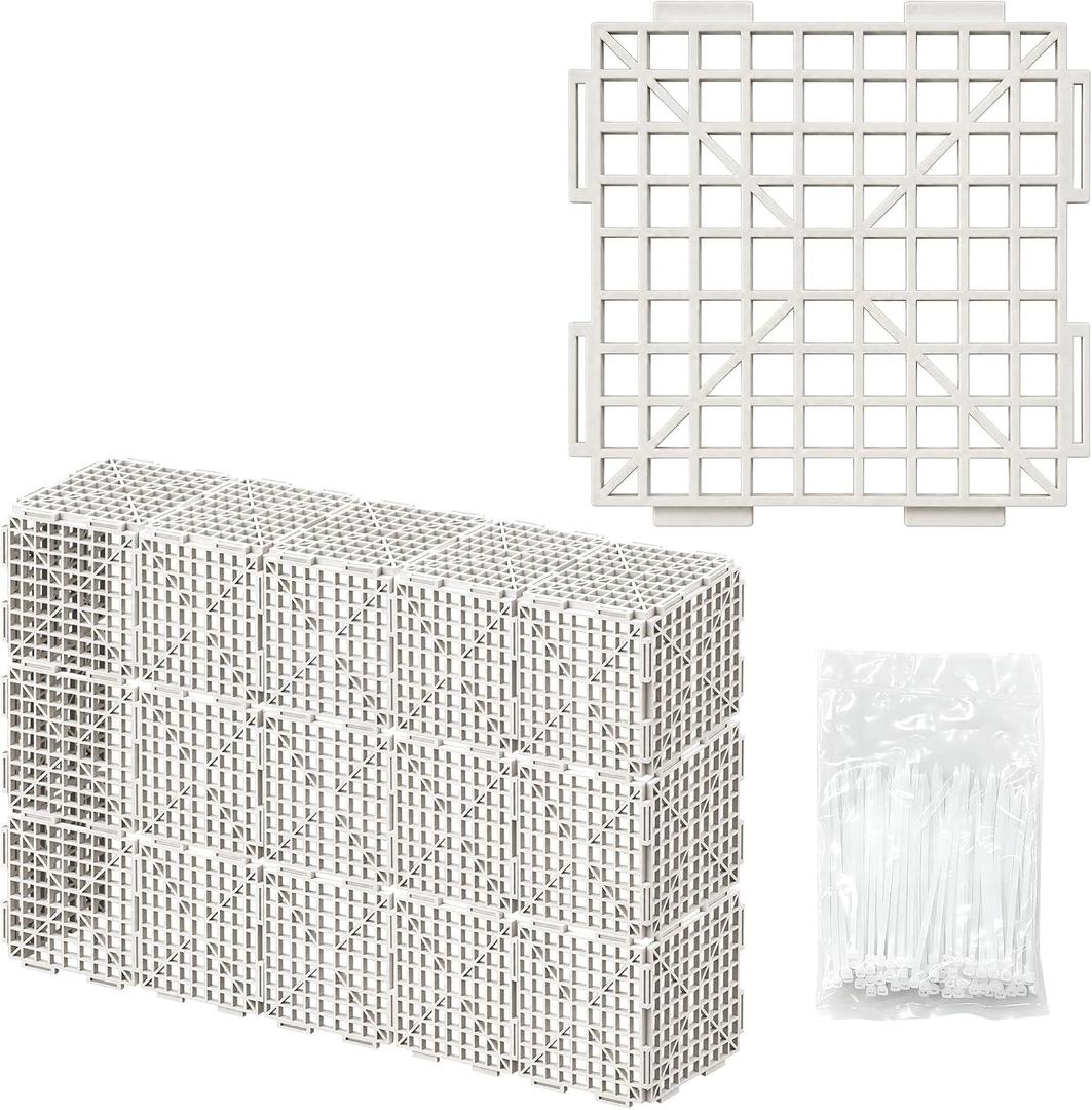 28 Pack Radiator Covers for Home PP Baseboard Heater Covers for Radiators