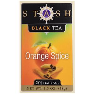 Stash Orange Spice Black Tea, Tea , 20 ct (EXP 08/14/29)