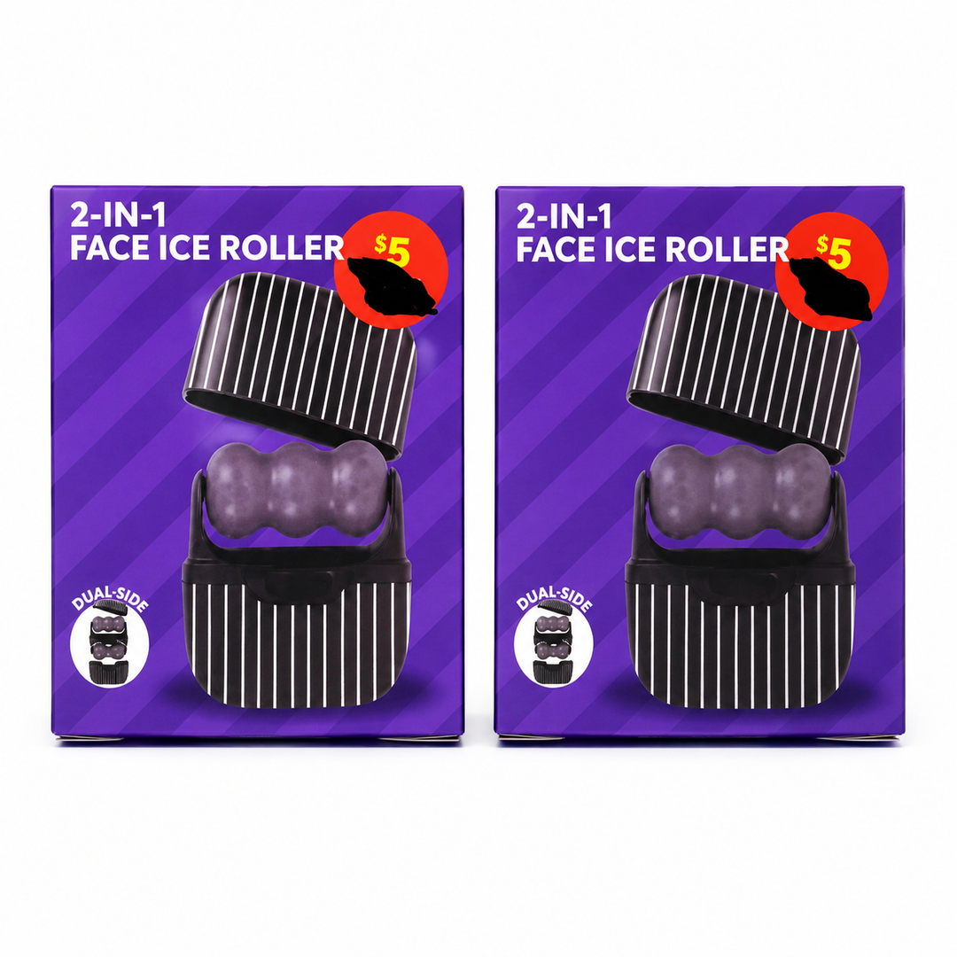 2 In 1 Face Roller, 2pack
